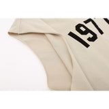 Fog Essentials tank spring FOG letter crew neck vest