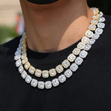 Chains Hip Hop Necklace Zircon Rock Sugar Necklace hiphop St. Valentine's Spectrum