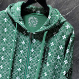 Chh Chrome Hearts Hoodie autumn and winter logo full of zipper cardigan jacket hooded