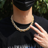Chains Zircon Necklace Design Sense Hip Hop Necklace Jesus Pieces Spectrum
