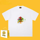 Drew T Shirts Loose Graffiti Printing