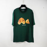 Palm Angels T Shirts Palm Angels Printed Short-Sleeved T-shirt Men's Loose