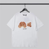 Palm Angels T Shirts Palm Angels Printed Short-Sleeved T-shirt Men's Loose