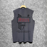 Amiri tank top letter sign printing