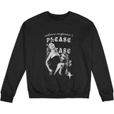 Mans Raglan Round Neck Sweater Long-Sleeve