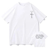 Rapper Cactus Jack Graphic Cotton T Shirt Men Women Hip Hop