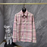 Chh Chrome Hearts Shirts Men's Multi Shirt Plaid Vintage Long Sleeve Shirt