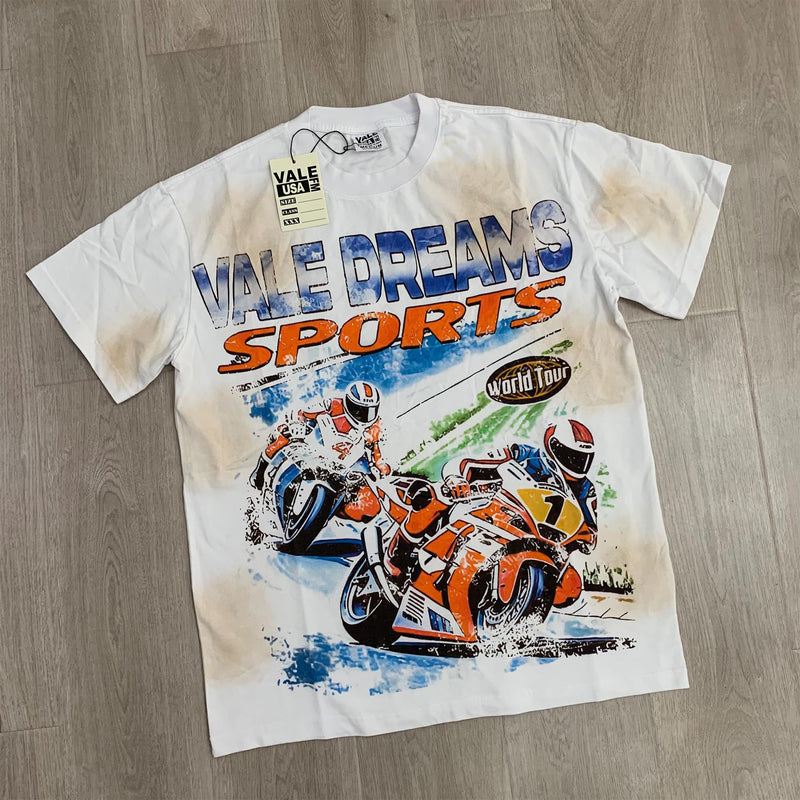 Valeforever Vale T Shirts White Ink DTG Wash