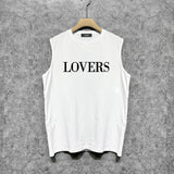 Amiri tank top broken heart print