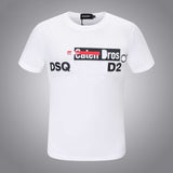 Dsq2 T Shirt Casual Sports Letter Print Short Sleeve Summer Men
