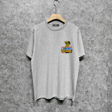 Amiri t shirts king cobra gold printing short sleeve