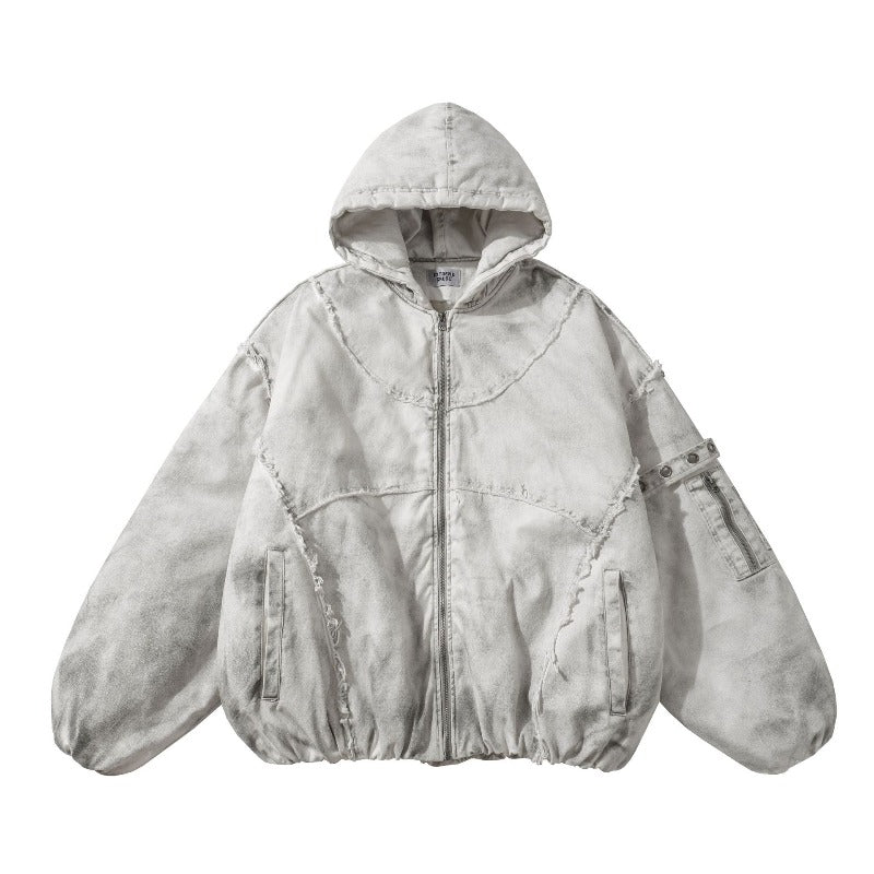 Unisex Down Jacket Winter Wasteland Wind Thickened Warm Cotton Jacket