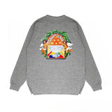 Casablanca Long sleeve T-shirt Letter Painted Print Loose