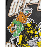 Off White Jacket Autumn/Winter OW Embroidered Hot Diamond Jacket Baseball Uniform