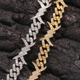 Chains Zircon Cuban Chain ins Fashion Necklace Spectrum St. Valentine's