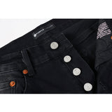 Purple Brand Jeans Pure Cotton High Street Trend