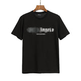 Palm Angels T Shirts Angel Letter Print Loose Short Sleeve T-shirt