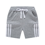 Boy Shorts Summer Children's Shorts Three Bars Boys' Cropped Pants Casual Cotton Pants