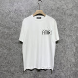 Amiri t shirts spider printing short sleeve