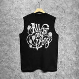 Amiri tank top morning glory printing