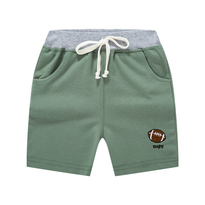 Boy Shorts Summer Bottoms Children's Shorts Baby Trendy Boys' Sports Shorts