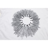 C.e t shirts creative stereoembroider round neck pullover short sleeve for men and women