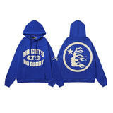 Mens trendy Hoodie & Pants Vintage Washed Old Hooded Sweater Hoodie