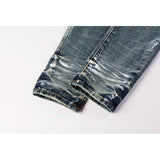 Purple Brand Jeans Pure Cotton High Street Trend