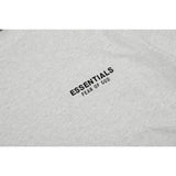 Fog Essentials T Shirts Spring/Summer FOG Double Line Letter Pattern Crew Neck Short Sleeves