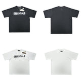 Fog Essentials T Shirts Spring Summer FOG Double Line Letter Crew Neck Vest