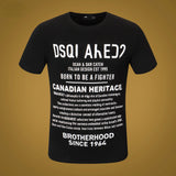 Dsq2 T Shirt Casual Sports Printed Short Sleeve Summer Men