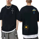 Cactus Jack Tshirt Setwear Mens Hot Sale Look Mom