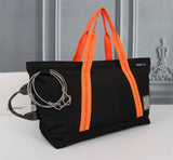 Off White Bag Casual Outdoor Convenient Tote Bag