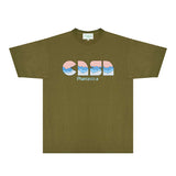 Casablanca T Shirts Fashion Print Street