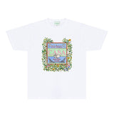 Casablanca T Shirts Fashion Print Street