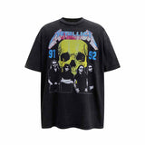 SAINT MICHAEL Vintage T Shirt Vintage Rock Band Short Sleeve