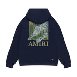 Amiri Hoodie Printed Trendy Pure Cotton
