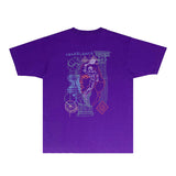 Casablanca T Shirts Fashion Print Street