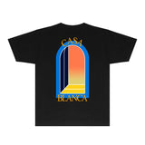 Casablanca T Shirts Fashion Print Street