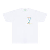 Casablanca T Shirts Fashion Print Street