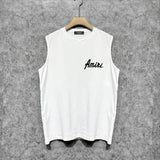Amiri tank top pure letterprinting