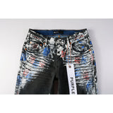 Purple Brand Jeans Pure Cotton High Street Trend