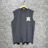 Amiri tank top hollywood spider printing
