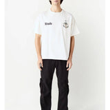 Rhude T Shirt Micro Standard Island Coconut Tree Print Short Sleeve T-Shirt