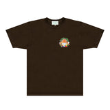 Casablanca T Shirts Fashion Print Street