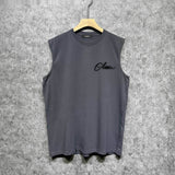 Amiri tank top gypsophila printing