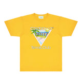 Casablanca T Shirts Fashion Print Street