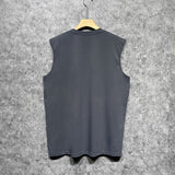 Amiri tank top colorful graffiti letter horizontal stripprinting