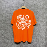 Amiri t shirts morning glory printing short sleeve