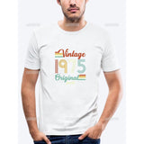 Vintage 1975 Limited Edition Men T Shirts Retro Classic